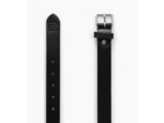 Ceinture homme avec boucle carrée en cuir lisse