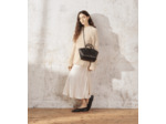 Petit sac à main Elena en cuir grainé