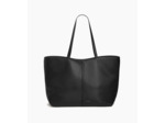 Sac cabas grand modèle Hortense en cuir grainé double face