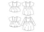 Ikatee – Patron Femme Blouse ou Robe "Sakura" du 32 au 52