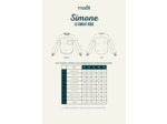 Maéli Paris – Patron Couture Enfant Sweat "Simone Kids" – du 4 au 12 ans