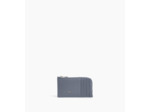 Porte cartes large zippé Lucien en cuir signature T