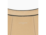 Petit sac demi-lune Juliette en cuir grainé