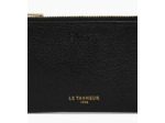 Etui clés zippé Albertine en cuir grainé