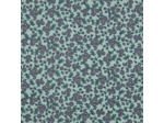Poppy - Tissu Flanelle de Coton Fleurs Vintage Menthe