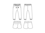 Ikatee – Patron Enfant Pantalon ou Short "Dakar" de 3 à 12 ans