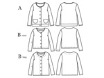 Ikatee – Patron Femme Gilet "Vic Mum" du 34 au 46