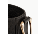 Grand sac hobo Madeleine en cuir de taurillon grainé