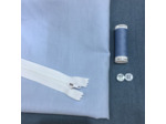 Christine Charles – Kit Couture Short Jillian Couleur Bleu Clair