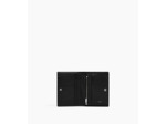 Grand portefeuille vertical zippé Lucien en cuir grainé