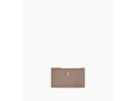 Porte cartes zippé Romy en cuir grainé