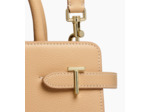 Sac à main moyen modèle Emilie en cuir grainé