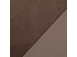 Sélection Coup de Coudre - Velours Côtelé Lavé Extensible – Brun Chocolat – Côtes Moyennes 4 mm