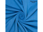 Fibre Mood - Tissu Jersey Interlock en Modal Mélangé "Yushu" Uni Couleur Bleu Ciel