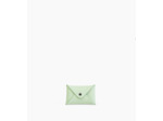 Pochette enveloppe en cuir grainé