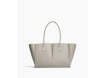 Grand sac cabas Elena en cuir grainé