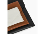 Trio de pochettes Charlotte en cuir lisse