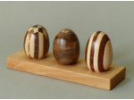Oeufs En Bois Tournés