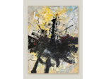 « Solar Black » - Acrylique sur toile - 80x60 cm