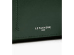 Petit portefeuille à rabat Louison en cuir lisse