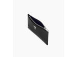 Porte cartes zippé Romy en cuir grainé