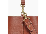 Grand sac seau Louise en cuir grainé