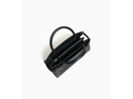 Sac à main moyen modèle Emie en cuir lisse et nubuck