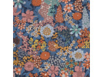 Liberty Of London - Tissu Ciara Bleu Denim et Rouille
