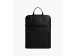 Sac à dos zippé business Sophie en cuir grainé