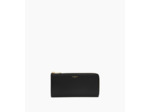 Compagnon zippé Emilie en cuir signature T