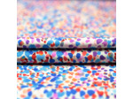 Sélection Coup de coudre - Tissu Satin de Coton Impression Digitale "Confetti"