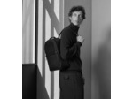 Sac à dos zippé Charles en cuir grainé