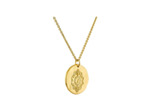 Médaille Arthus Bertrand Serrure en vermeil sablé, 25 mm