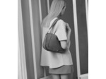 Grand sac bandoulière Héloïse en cuir lisse