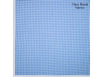 Fibre Mood - Tissu Vichy Seersucker "Zen" Bleu et Blanc