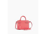 Petit sac à main Emilie en cuir grainé et lisse
