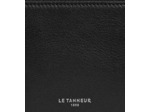 Porte monnaie zippé avec porte cartes amovible Albertine en cuir lisse