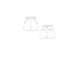 Maison Fauve - Patron Couture Short "Grand Bain" du 34 au 52