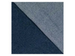 Fibre Mood - Tissu Denim Japonais en Coton Mélangé "Lucia" Uni Couleur Bleu Marine