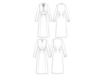 Maison Fauve - Patron Couture Femme Robe "Péninsule" du 34 au 52
