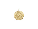 Médaille Arthus Bertrand La Boussole Grand Modèle en vermeil sablé