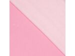 Sélection Coup de Coudre - Tissu Jersey Sweat de Coton Gratté Uni Couleur Rose Chewing Gum