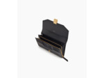 Grand portefeuille Rose en cuir lisse