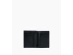 Portefeuille vertical zippé Emile en cuir signature T