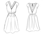 Maison Fauve - Patron Femme Robe / Top Byzance du 34 au 52