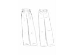 Maison Fauve - Patron Couture Pantalon "Brooklyn" du 34 au 52