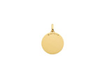 Médaille Arthus Bertrand Pluie d'étoiles en or jaune poli et diamant, 23 mm