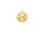 Médaille Arthus Bertrand Versailles Cheval en vermeil satiné, 25 mm