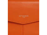 Pochette enveloppe moyen modèle Charlotte en cuir lisse