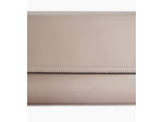 Sac porté épaule moyen modèle Solaise en cuir lisse effet box